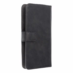 Flip case for Samsung S21 / NOTE / NOTE 2 / NOTE 3 / S10 / Huawei P30 Lite / P9 / P9 Lite / SONY XPERIA Z3 / Z4 / Z5 black