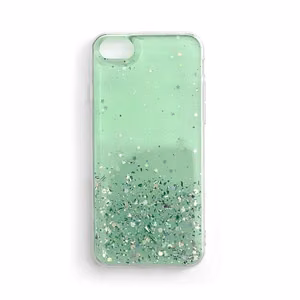 Wozinsky Star Glitter блестящий чехол для Xiaomi Redmi Note 9T 5G зелёный