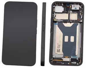 Ekranas Xiaomi Poco F8 Ultra 5G su lietimui jautriu stikliuku ir rėmeliu Black originalus (service pack)
