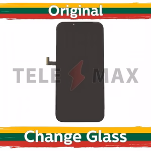 Ekranas skirtas iPhone 13 Pro Max juodas (Atnaujintas: Telemax)