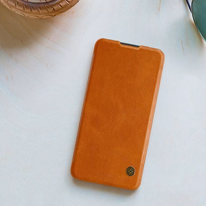 Nillkin Qin dėklas atverčiamas dėklas Xiaomi Redmi Note 11T 5G / 11S 5G / 11 5G (Kinija) / Poco M4 Pro 5G - juodas