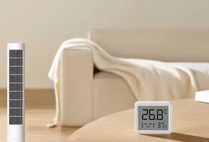 Xiaomi Smart Temperature and Humidity Monitor 3 Mini QBH4312GL – kompaktiškas temperatūros ir drėgmės matuoklis, baltas