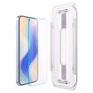 Spigen Glas.tR EZ Fit Закалённое стекло с аппликатором для Google Pixel 10 / 10 Pro / 9 / 9 Pro (2 шт.)