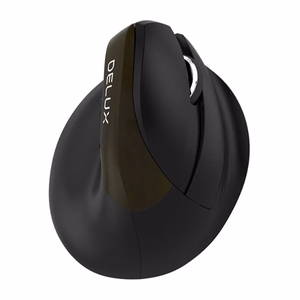 Эргономичная мышь Delux M618Mini (золотистая, USB / Bluetooth / 2,4G)