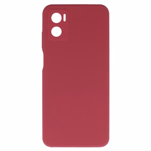 Силиконовый Lite чехол для Motorola Moto E22/E22i бордовый
