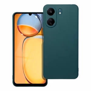 Matinis dėklas telefonui XIAOMI Redmi 13C / POCO C65 tamsiai žalias