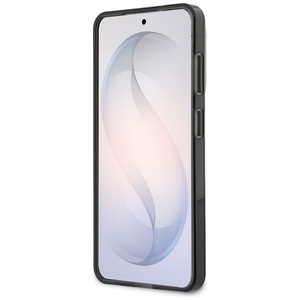 GUESS dėklas for SAMSUNG S26 GUHCS26S5HC4MLSK (IML Big Metal 4G and Script) juodas