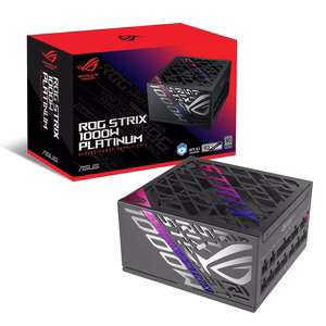 ASUS ROG STRIX-1000P-GAMING maitinimo blokas 1000 W 20+4 pin ATX ATX juodas, sidabrinis