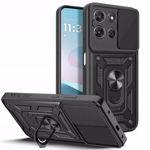 Tech-Protect CamShield Pro dėklas skirtas Motorola Moto G57 Power / G67 Power - juodas