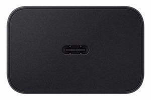 Sieninis įkroviklis Samsung EP-T4511XBEGEU 45W su USB-C į USB-C kabeliu 1.8 m, juodas