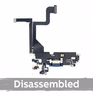Charging Port Compatible With iPhone 13 Pro with Flex Alpine Green (100% Original / Disassembled)