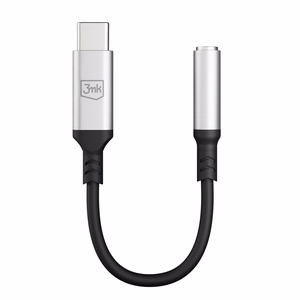 Аудиоадаптер 3mk USB-C — 3,5 мм