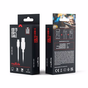 Maxlife кабель USB - USB-C 3,0 м 2A белый