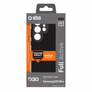 SBS D3O Case for Samsung Galaxy S25 Ultra - Black