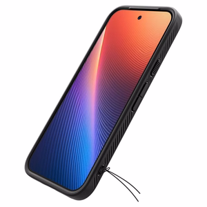 Spigen Liquid Air dėklas telefonui Google Pixel 9A - matinė juoda