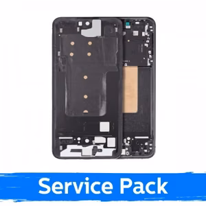 Mid-Frame Compatible with Samsung S721 S24 FE / Graphite / (Service Pack)