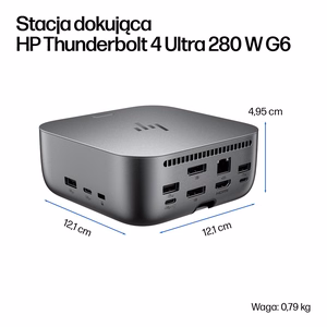 HP Thunderbolt 4 Ultra 280W G6 doko stotis (EN)