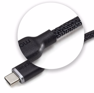 mophie Chargestream кабель USB-C USB-C 3м, черный