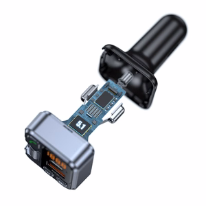 Blavec FM transliatorius Flash TR-05 MP3, Bluetooth - USB + Type C - PD 30W (TFMFTR05-B) juodas
