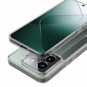 Crong Crystal Shield Cover dėklas, skirtas Xiaomi 14, skaidrus
