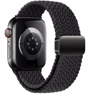 Ремешок Tech-Protect Nylonmag для Apple Watch 4 / 5 / 6 / 7 / 8 / 9 / SE (38 / 40 / 41 mm) — черный