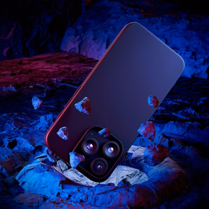 3mk Matinis dėklas Pro Apple iPhone 15 Pro - matinė juoda