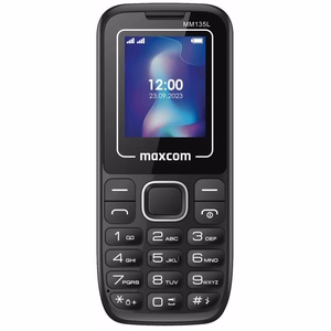 Мобильный телефон - MAXCOM MM 135 LIGHT две SIM-карты черно-синий