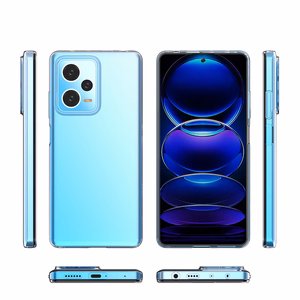Ultra Clear 0.5mm case for Xiaomi Redmi Note 12 Pro+ thin cover transparent