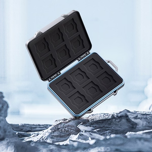 Orico PHCD dėklas atminties kortelėms ir duomenų laikmenoms, juodas, 2.5 colio SSD, 2.5 colio HDD, M.2 SSD, SD, Micro SD, CompactFlash kortelių skaitytuvams - juodas
