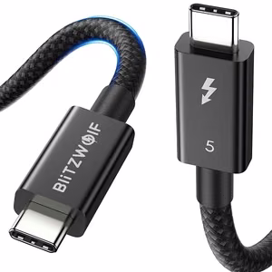 Кабель BlitzWolf BW-HDC8 240W USB-C на USB-C 0,5 м (чёрный)
