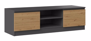 Topeshop RTV 120 ANTR/ARTIS TV stovas / baldas garso ir vaizdo aparatūrai 2 spintos