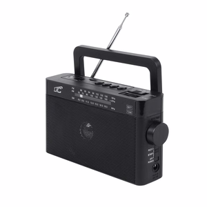 LTC portable radio SONA, Bluetooth, USB, TF, juodas