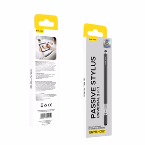 Blavec Passive Stylus Pen BPS-02 Universal 2 in 1 (BPS02-UB) juodas