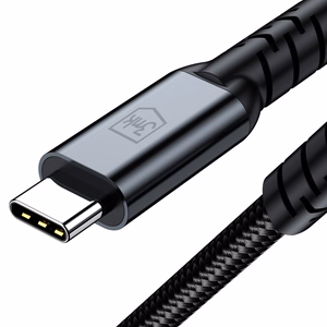 3mk Hyper Cable N-Series Thunderbolt 4 USB-C USB-C 1 м 48V/5A 40 Гб/с 240W 8K60Hz чёрный