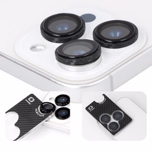 Tel Protect 3D Lens Aramid Series grūdinti kameros lęšių apsauginiai stiklai Apple iPhone 18 Pro / 18 Pro Max (3 vnt.)