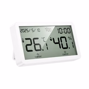 Elektroninis laikrodis su higrotermometru Hoco HX42 baltas