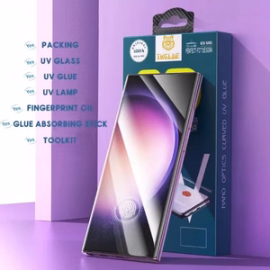 Защита экрана "3D Design UV Glue" Samsung G975 S10 Plus (Blister)