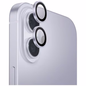 Uniq Optix aliuminio kameros objektyvo apsauga iPhone 17 su aplikatoriumi – violetinė