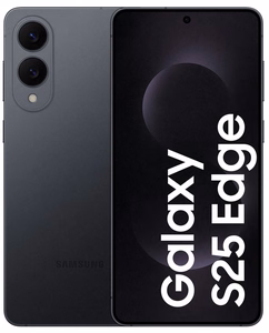 Samsung Galaxy S25 Edge 17 cm (6.7") Dviguba SIM jungtis Android 15 5G C tipo USB 12 GB 256 GB 3900 mAh Juoda