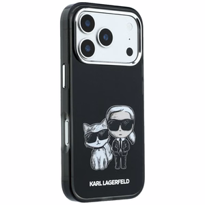 KARL LAGERFELD dėklas, skirtas IPHONE 18 Pro /17 Pro suderinamas su „MagSafe“ (Bodies Sketch) (spalva: juoda)