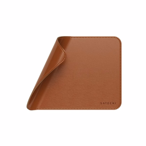 SATECHI vegan leather pelės kilimėlis ST-LMPN rudas