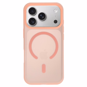 Tel Protect Mist Matte Magsafe чехол Samsung Galaxy S23 розово-оранжевый