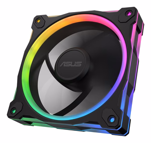 ASUS Prime MR120 ventiliatorius ARGB Reverse juodas 3in1 kompiuterio korpusas 12 cm 3 vnt.