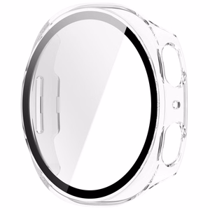 Tech-Protect Defense 2-Pack dėklas, skirtas Samsung Galaxy Watch 40mm – skaidrus ir matinis juodas