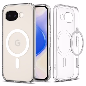 SPIGEN ULTRA HIBRIDINIS MAGSAFE MAGSAFE GOOGLE PIXEL 10A SKAIDRUS/BALTAS
