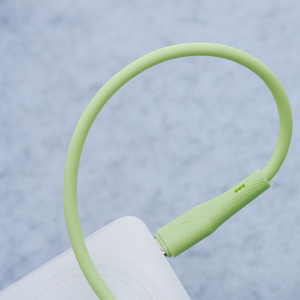 Кабель USB A to USB C Forcell F-Energy QC4.0 3A 66W Silicone 1 m C342 зелёный