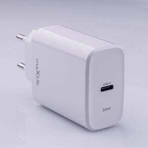 Maxlife MXTC-10-30C PD QC įkroviklis 1x USB-C 30W baltas