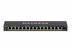 NETGEAR GS316EP Valdomas Gigabit Ethernet (10/100/1000) Maitinimas per Eternetą (PoE) Juoda
