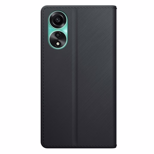 3mk Wallet Case for Oppo A78 4G - Black