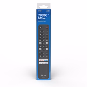 Savio RC-15 universal remote control/replacement for TCL SMART TV nuotolinio valdymo pultelis IR belaidis Spaudžiamieji mygtukai